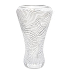 Lalique Zèbre vase 45cm, UK version