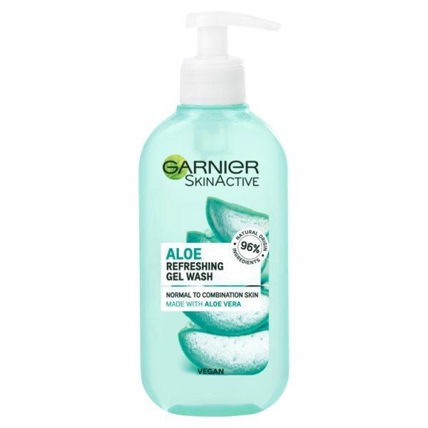 Garnier Natural Aloe Extract Gel Wash Normal Skin 200ml GOODS Superdrug   