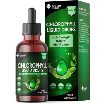 Superdrug New Leaf Liquid Chlorophyll High Strength 100mg Drink 100ml- Buy online at McGrocer