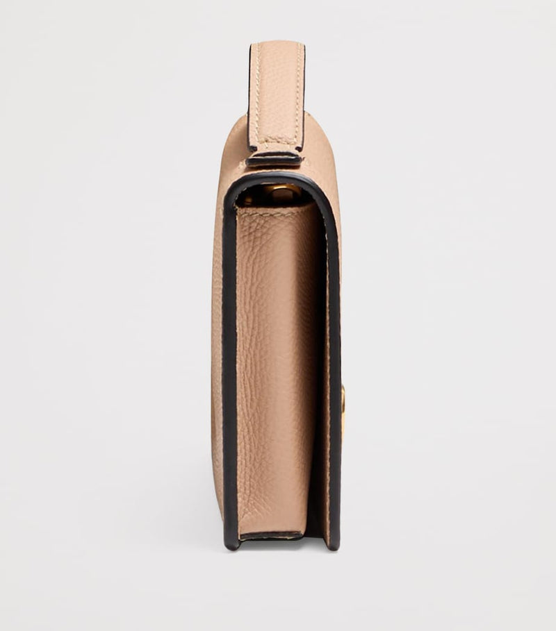 Valentino Garavani VLogo Signature wallet with chain strap (British brand)