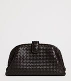 Bottega Veneta small leather Lauren 1980 clutch bag, imported from the UK