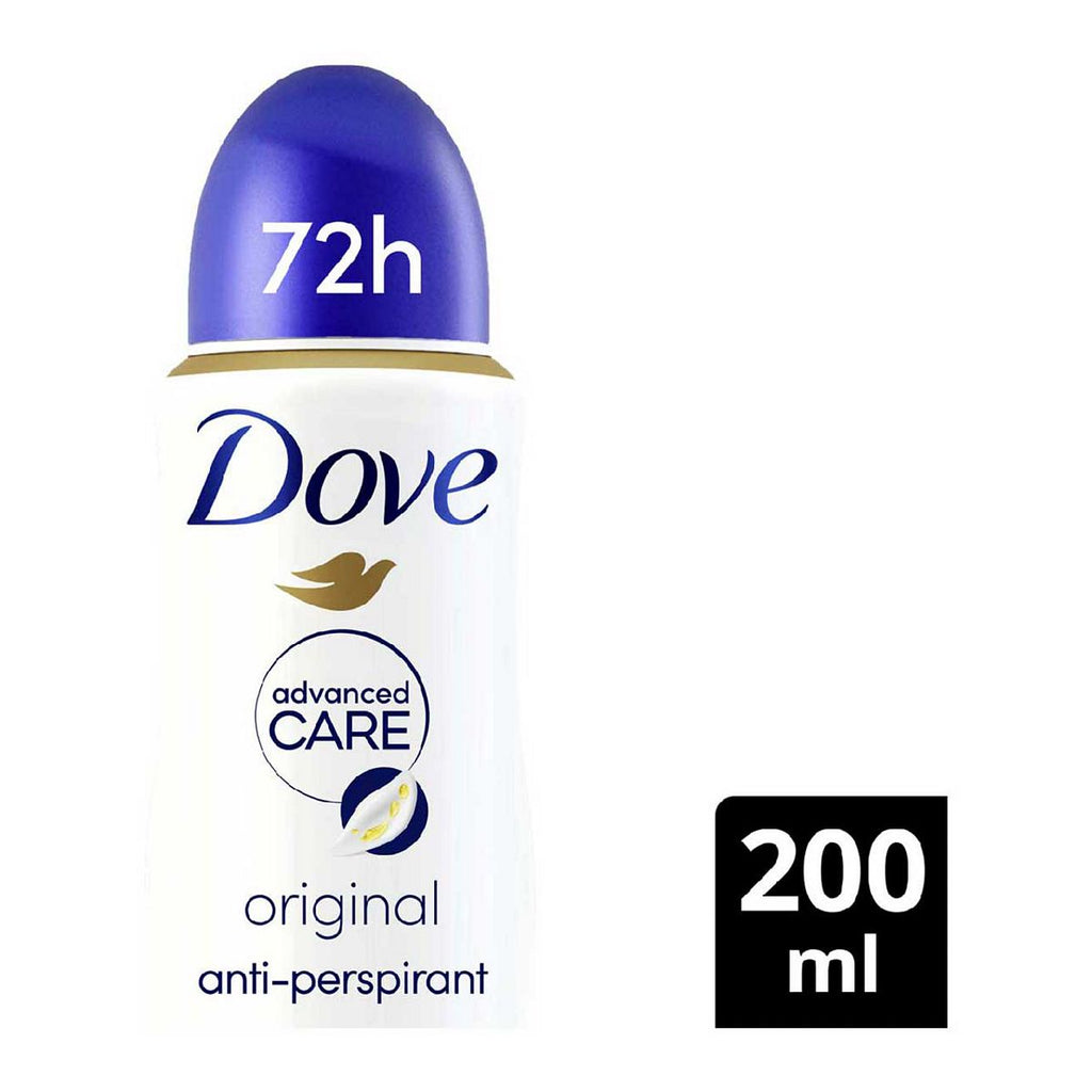 Dove Advanced Care Original 72hour protection Anti-Perspirant Deodorant Spray Aerosol with Triple Moisturising technology 200ml