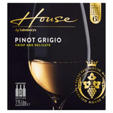 Sainsbury's House Pinot Grigio 2.25L All white wine Sainsburys   