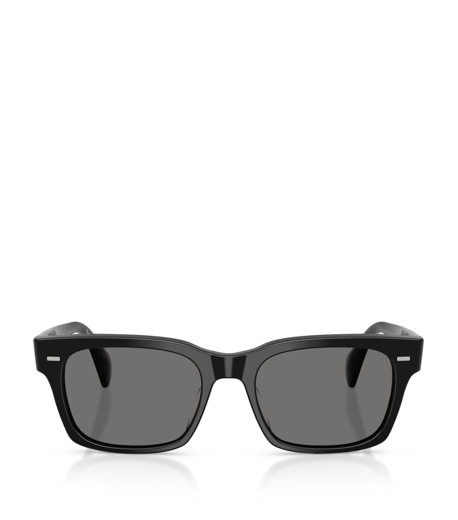 Oliver Peoples Ryce rechteckige Sonnenbrille, UK-Version