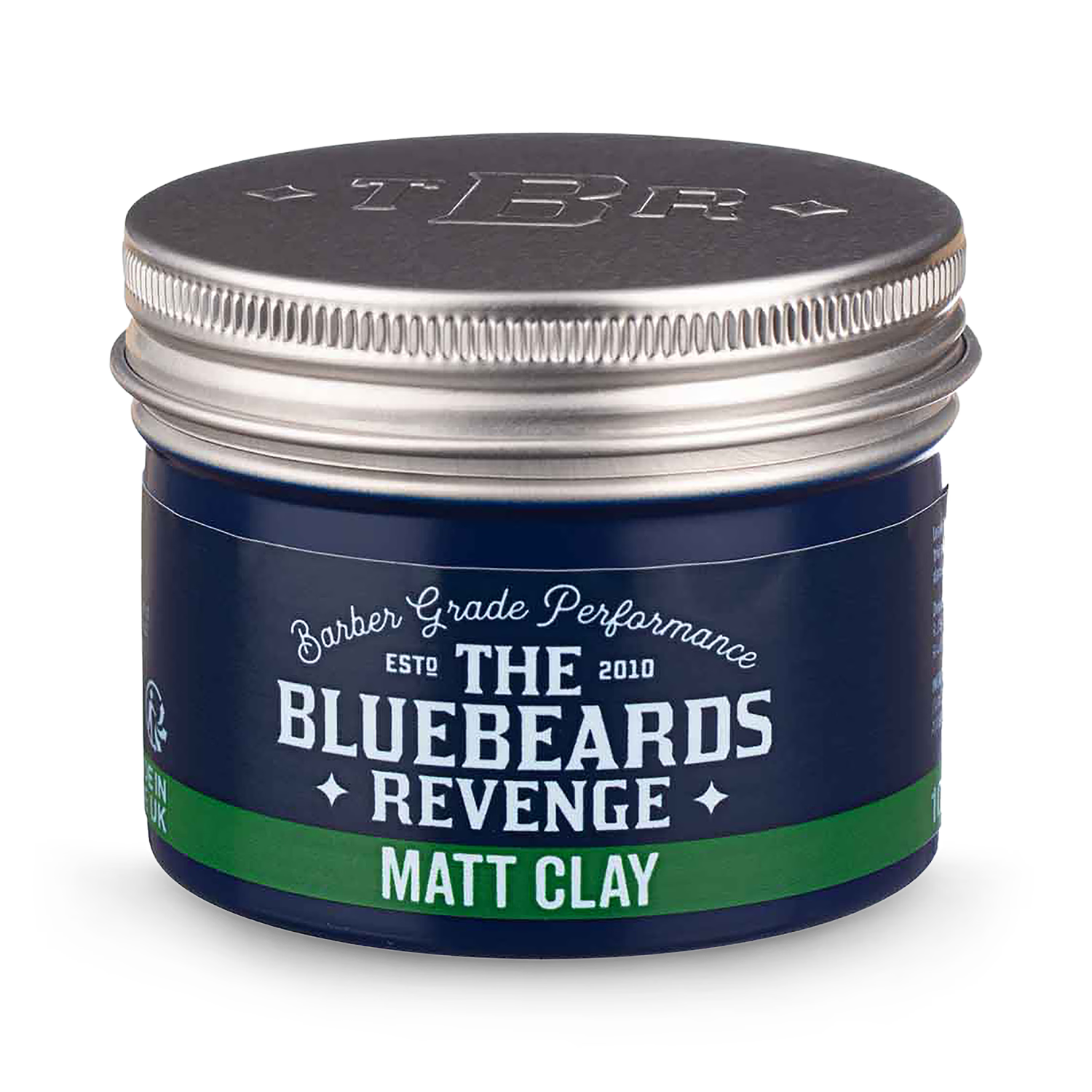 Bluebeards Revenge Matt Clay 100ml styling clay, imported from the UK