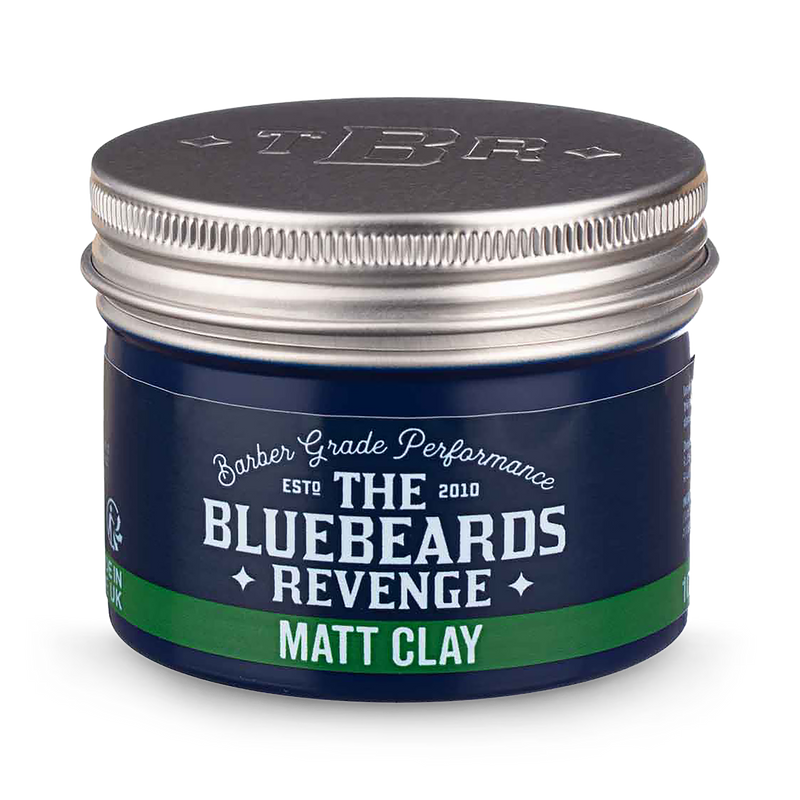 Bluebeards Revenge Matt Clay 100ml styling clay, imported from the UK