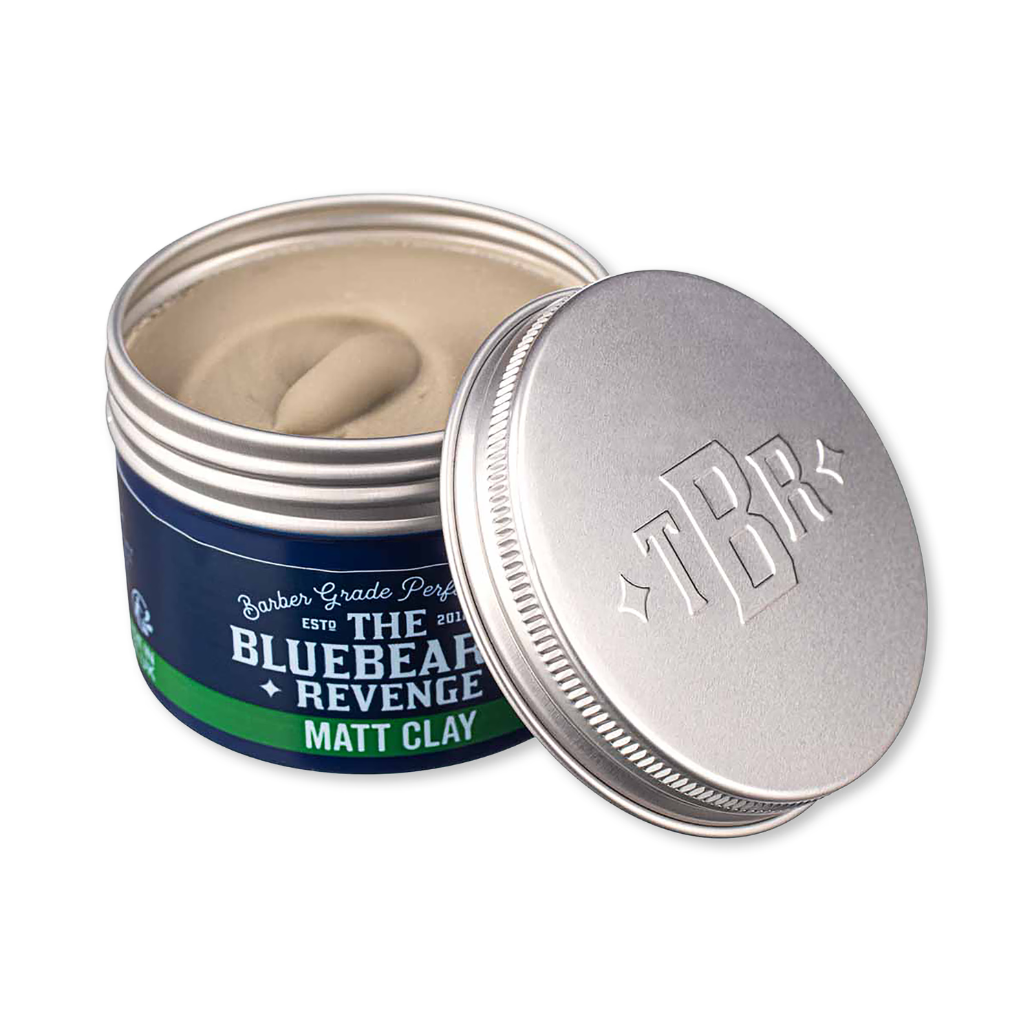 Bluebeards Revenge Matt Clay 100ml styling clay, imported from the UK