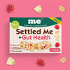 Settled Me+ white choc raspberry oat bars 5x19g UK version