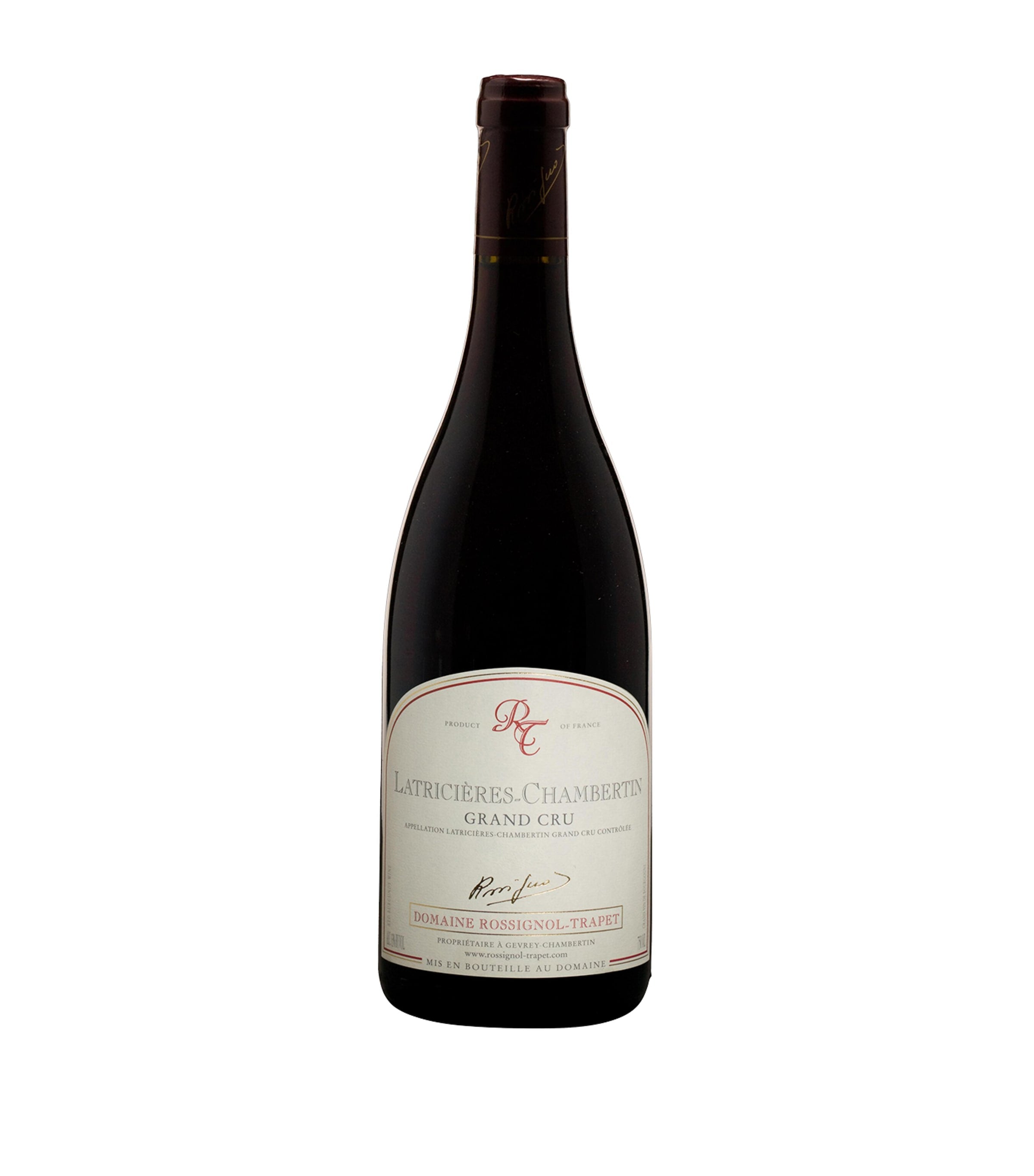 Rossignol Trapet Latricières-Chambertin Grand Cru 2022 red wine 75cl, imported from the UK