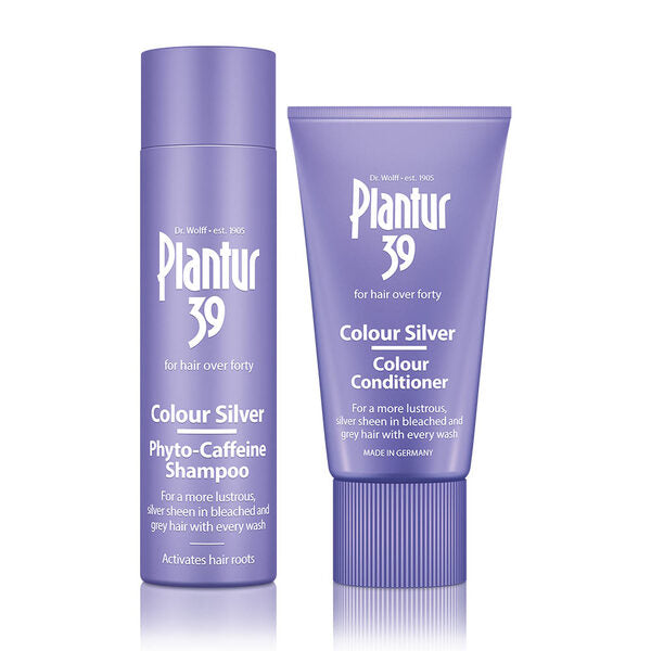 Plantur 39 Colour Silver Purple Shampoo and Conditioner Set