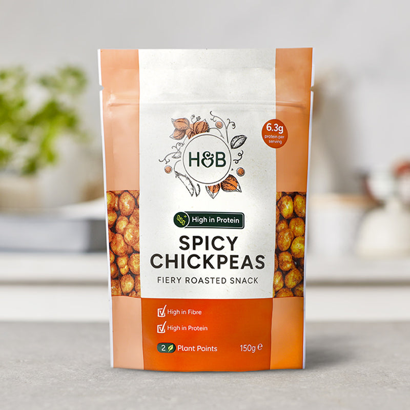 Holland Barrett Spicy Chickpeas 150g, UK version