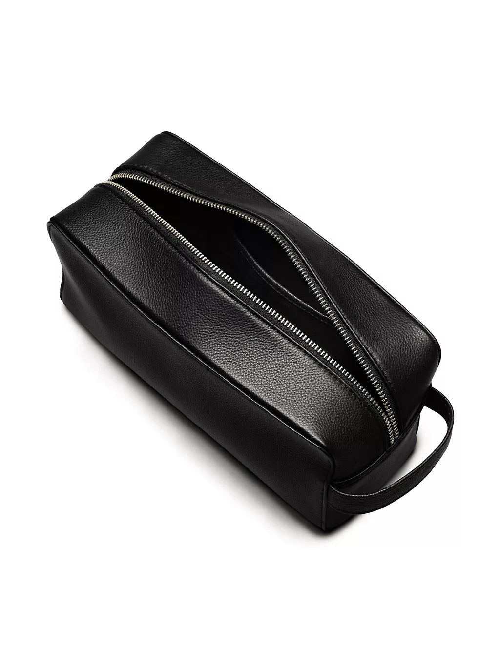 Leather Pebble Grain Washbag GOODS M&S   