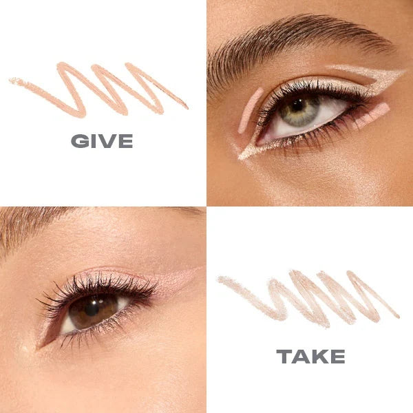 Morphe Bi-Liner Dual-Ended Gel Pencil Give Or Take, imported from the UK