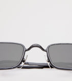 Kuboraum Z18 hand-hammered metal sunglasses (British brand)