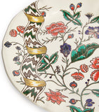Hand-Painted Floral Dessert Plate 23cm