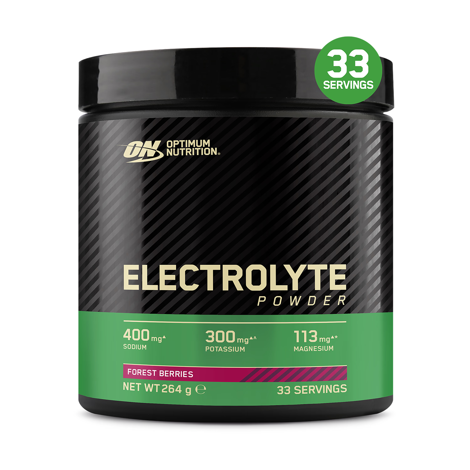 Optimum Nutrition Electrolyte Powder Forest Berries 264g, UK version