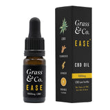 Grass & Co. EASE CBD Consumable Oil 1000mg with Ginger, Turmeric & Orange 10ml GOODS Holland&Barrett   