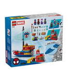 Lego Marvel Team Spidey Pirate Ship toy, UK version