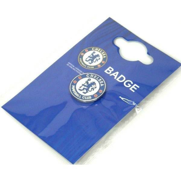 Chelsea FC official crest badge metal enamel pin - British product