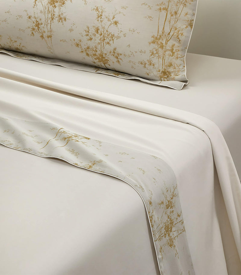 Yves Delorme organic cotton flat sheet 240x295cm (British brand)
