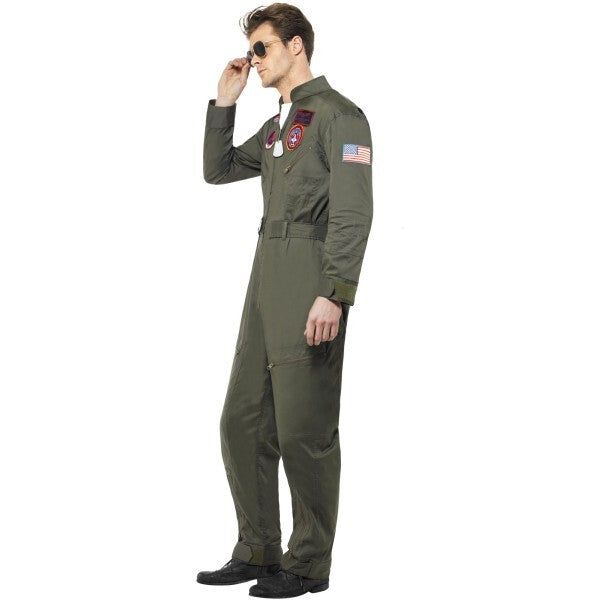 Smiffys Top Gun Deluxe Male costume, imported from the UK