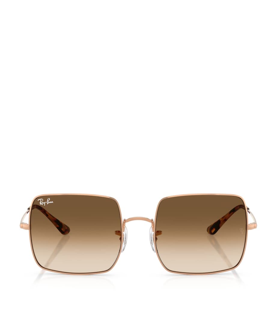 Ray-Ban RB1971 square sunglasses metal frame retro tinted lenses, UK version