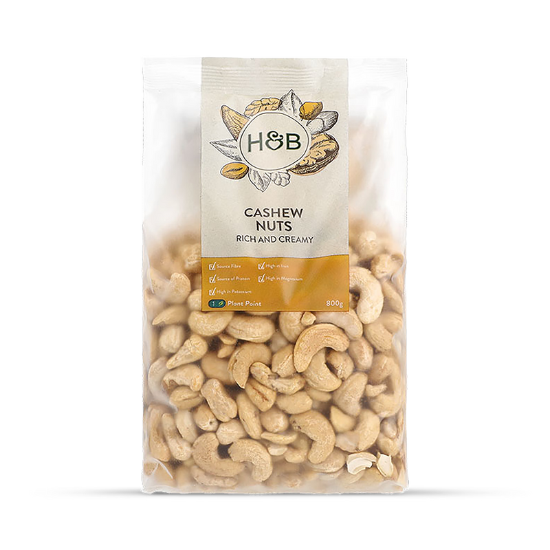 Holland & Barrett Whole Cashew Nuts 800g, UK version