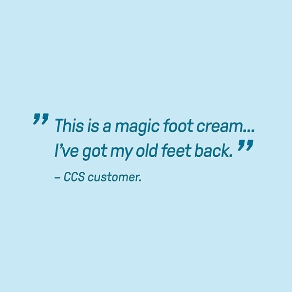 CCS Foot Care Cream for Dry and Callused Feet 175 ml GOODS Superdrug   