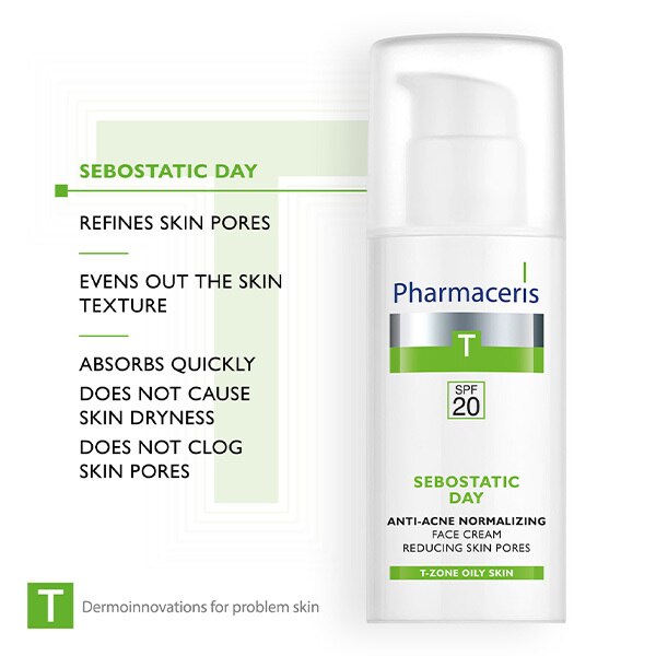 Pharmaceris T Sebostatic Day Anti Acne Face Cream