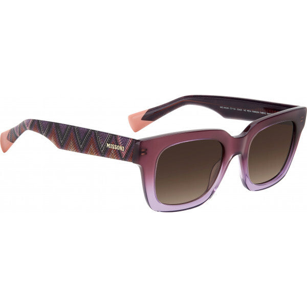 Missoni brown acetate sunglasses size 50, imported from the UK