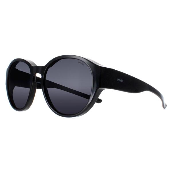 INVU E2000 Black Polarised fit-over sunglasses, UK version