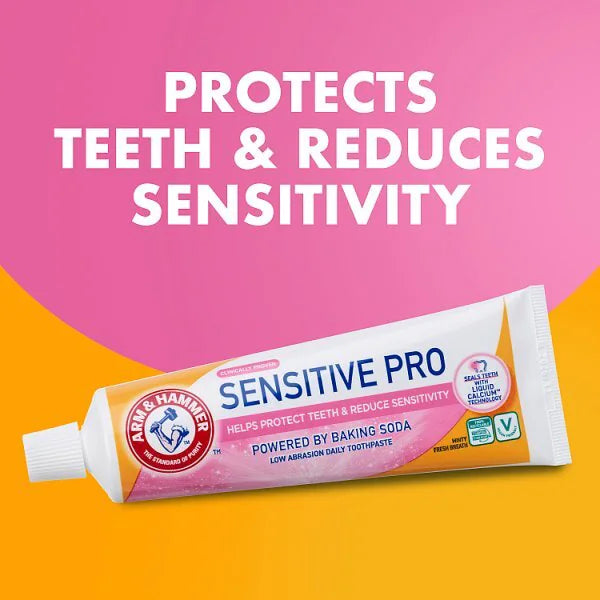 Arm & Hammer Sensitive Pro Baking Soda Toothpaste 75ml - British product