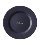 Ralph Lauren Home Leather Wyatt Charger Plate 34.5cm, imported from the UK