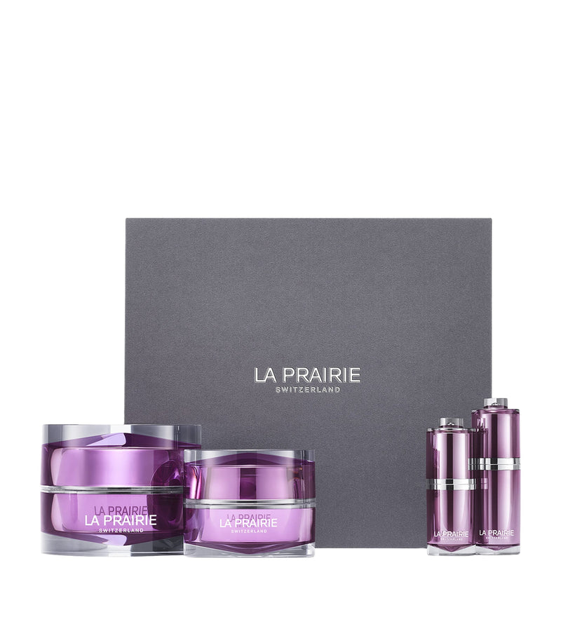 La Prairie Platinum Rare Rejuvenating Gems skincare gift set, UK version