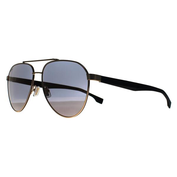 Hugo Boss BOSS 1485/S gold mirrored men sunglasses, imported from the UK