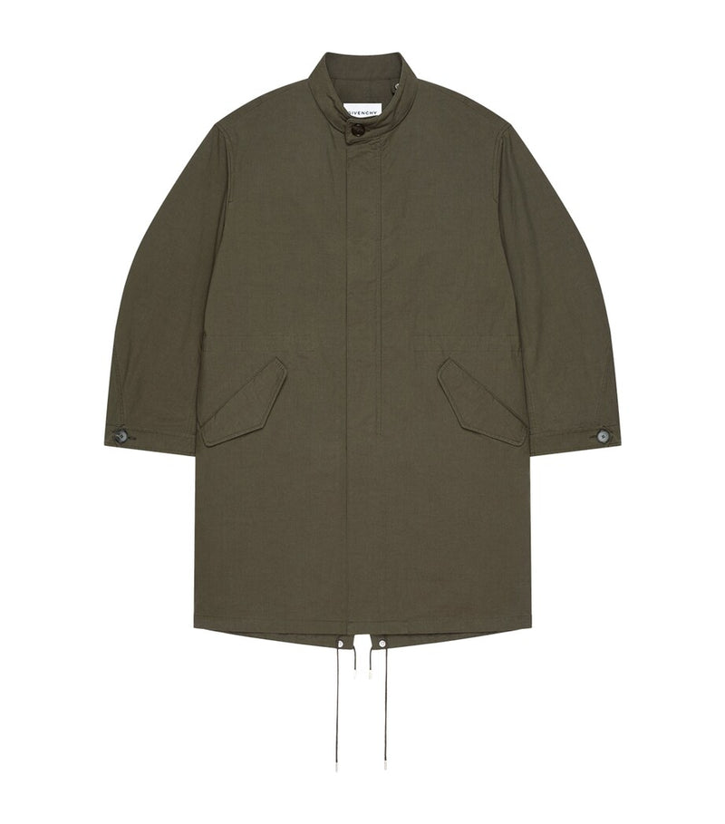 Givenchy oversized lang parka, britisk versjon