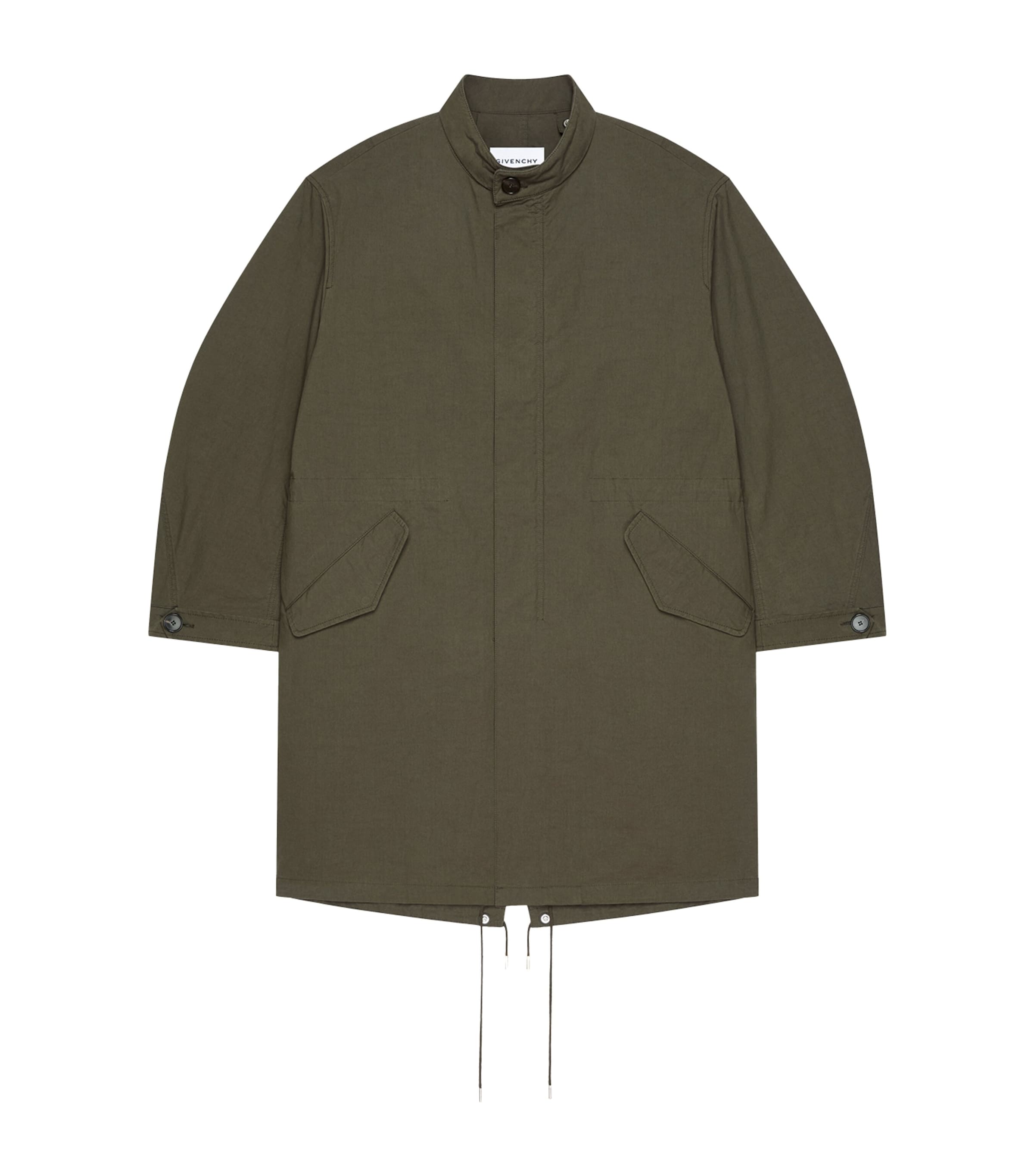 Givenchy oversized lang parka, britisk versjon