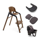 Bugaboo Complete High Chair Bundle Grey Wood GOODS Boots   