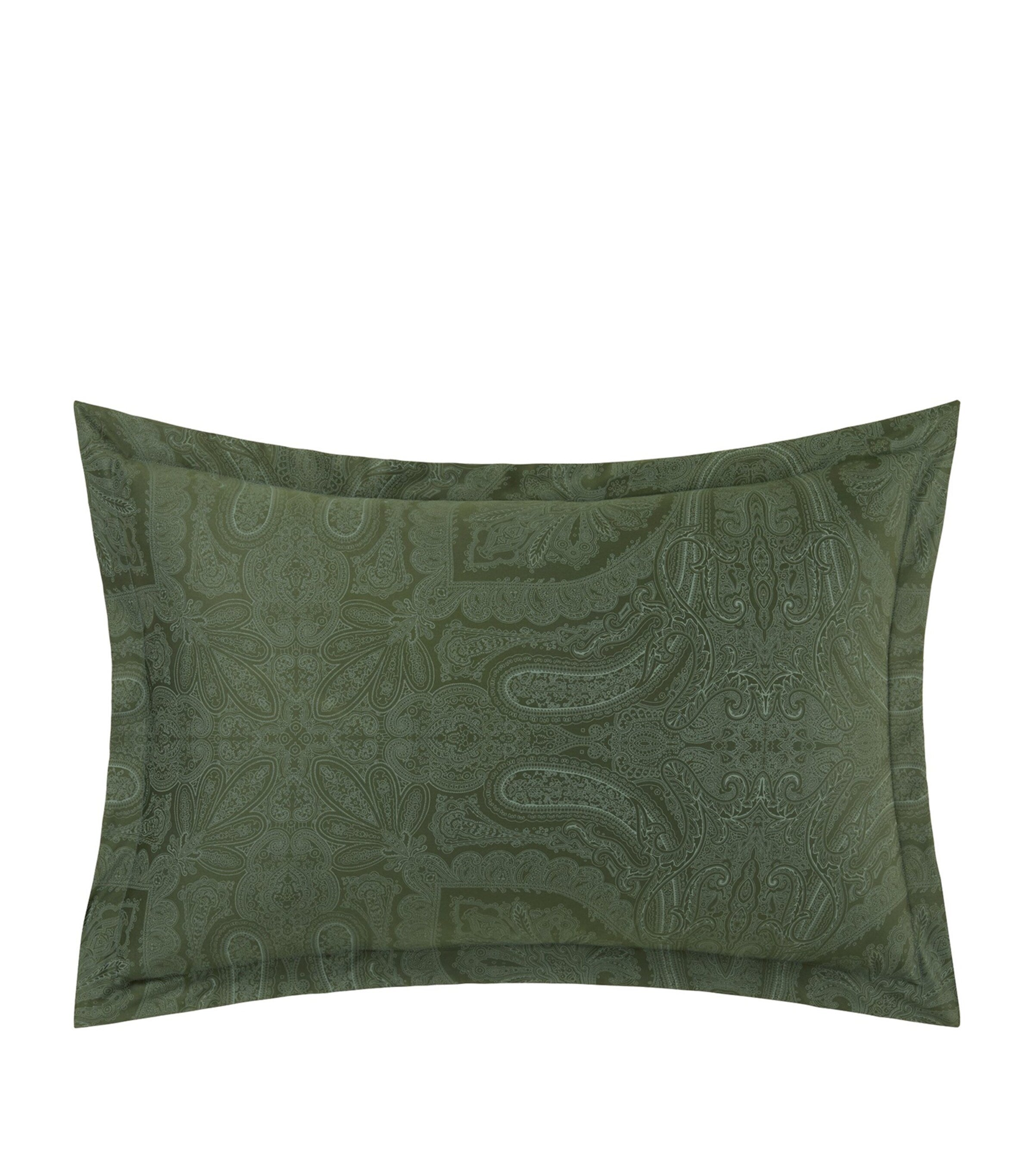 Ralph Lauren Oxford pillowcase with paisley pattern, 50cm x 75cm, imported from the UK