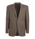 Softly Structured Wool Blazer with Cupro Lining
