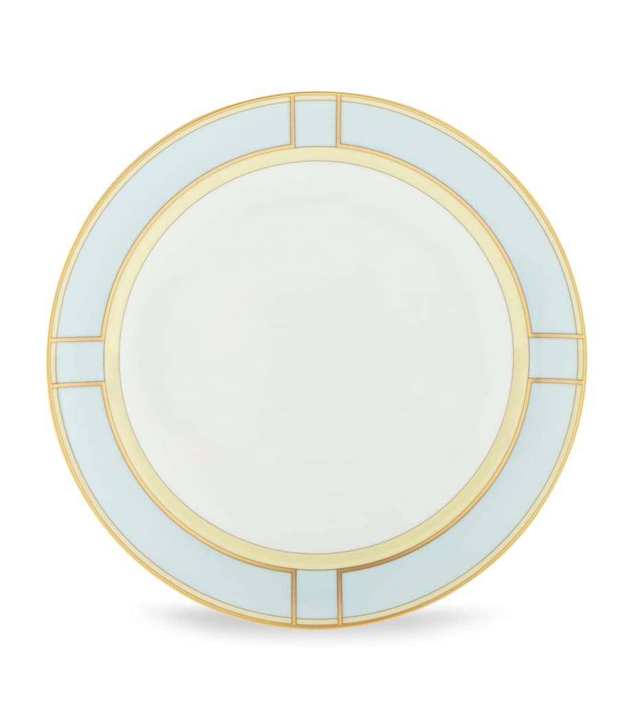 GINORI 1735 porcelain Celeste side plate 24cm, UK version