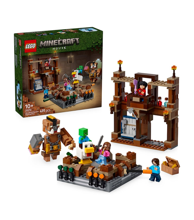 LEGO Minecraft Woodland Mansion Fighting Ring 21272 building set, UK version