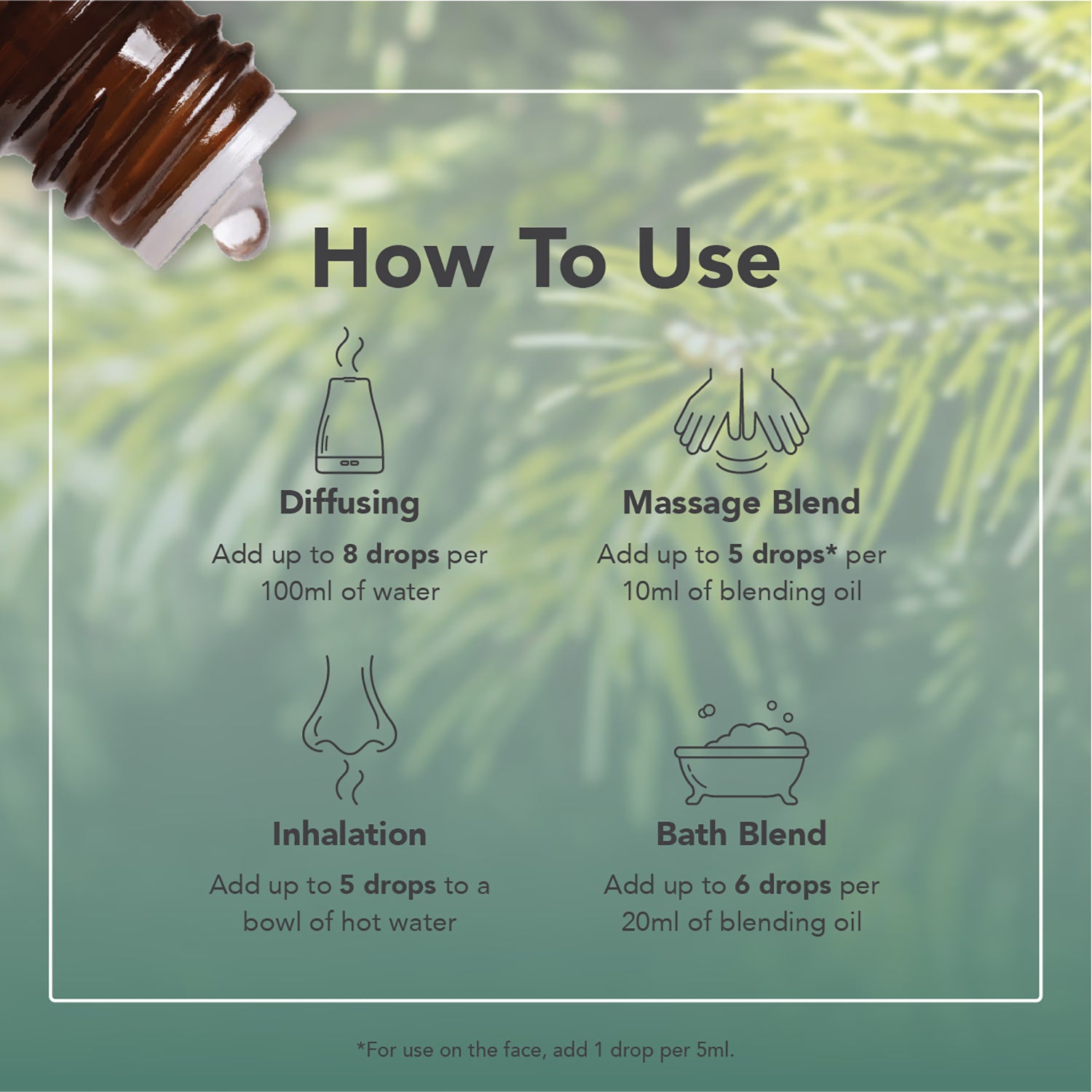 Tisserand Siberian Fir essential oil 9ml (British brand)