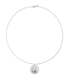 Monica Vinader sterling silver Cancer zodiac necklace - British product