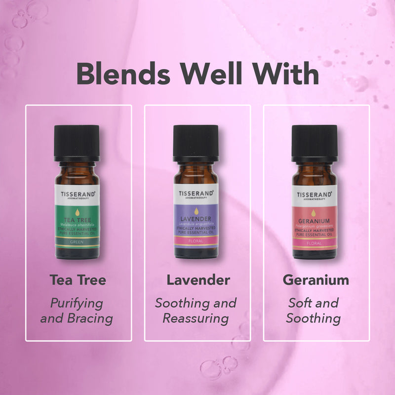 Tisserand Palmarosa pure essential oil 9ml (British brand)