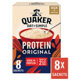 Quaker Oat So Simple Protein Original Porridge Sachets Cereal   8 per pack Cereals M&S   