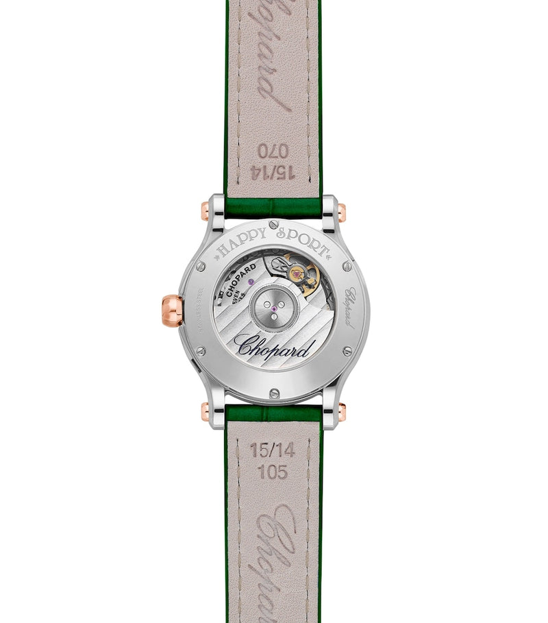 Chopard Happy Sport rose gold watch 30mm - British product