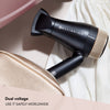 Bellissima travel hair dryer, compact dual voltage - (British brand)
