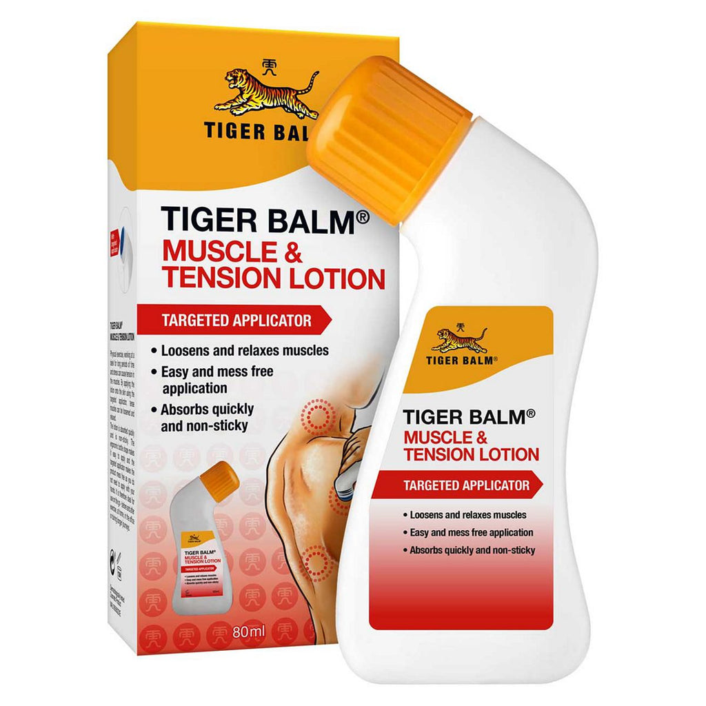 Tiger Balm Muscle & Tension Lotion - 80ml