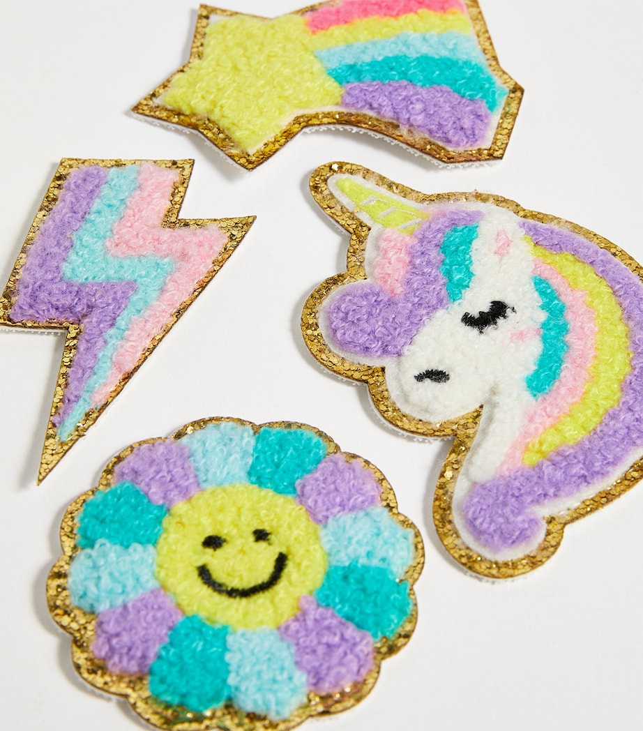 Becco Bags Girl Power 4-piece patch set, UK version